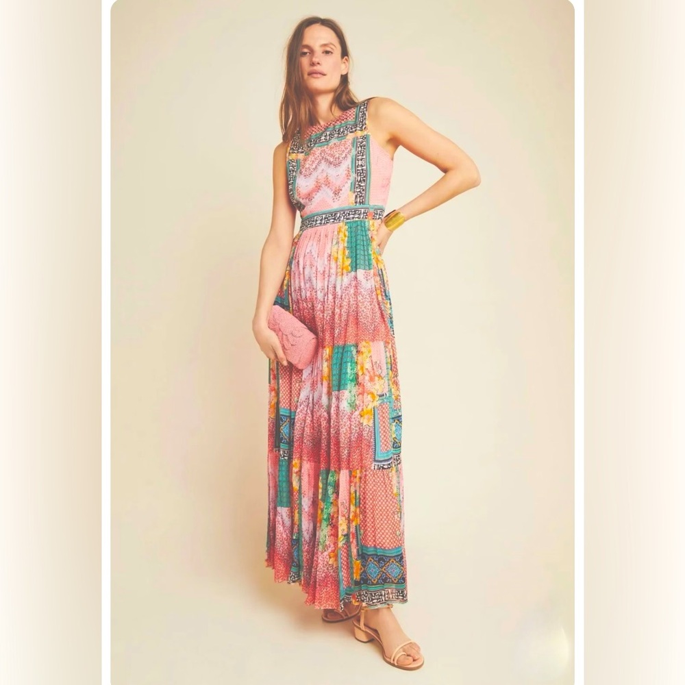 bhanuni by jyoti Anthropologie maxi dress size 8